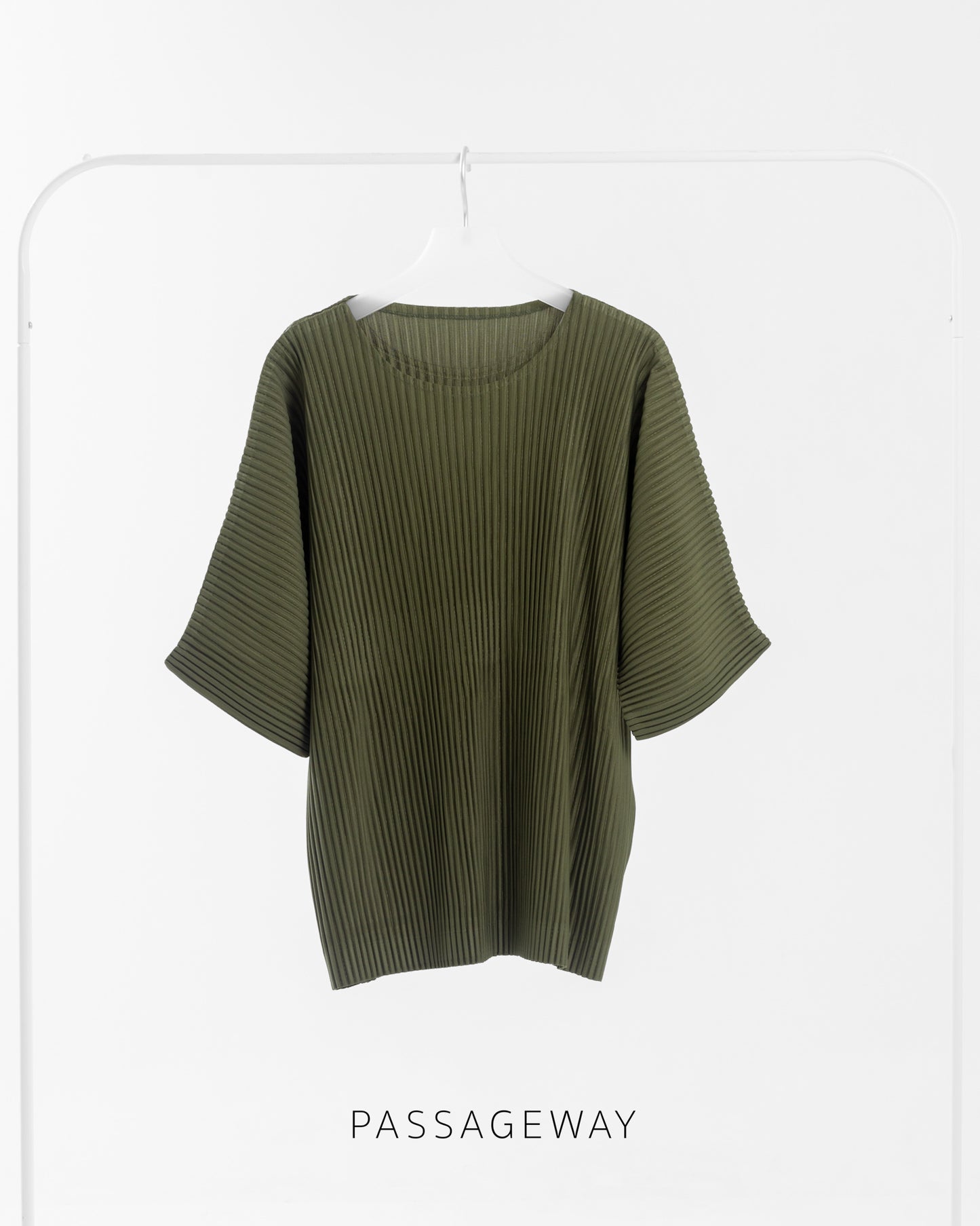 Pleated Oversized T-Shirt