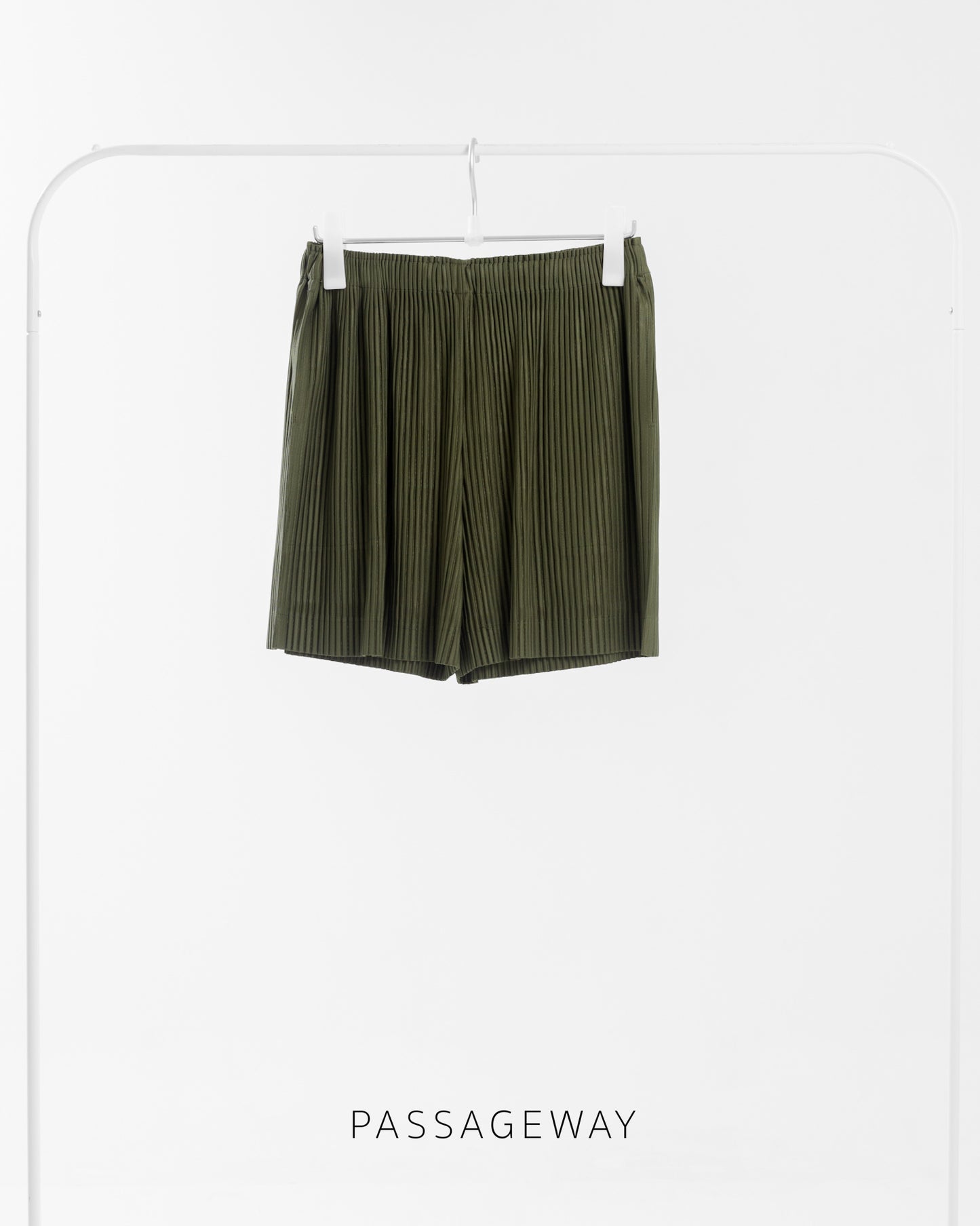 Pleated Shorts