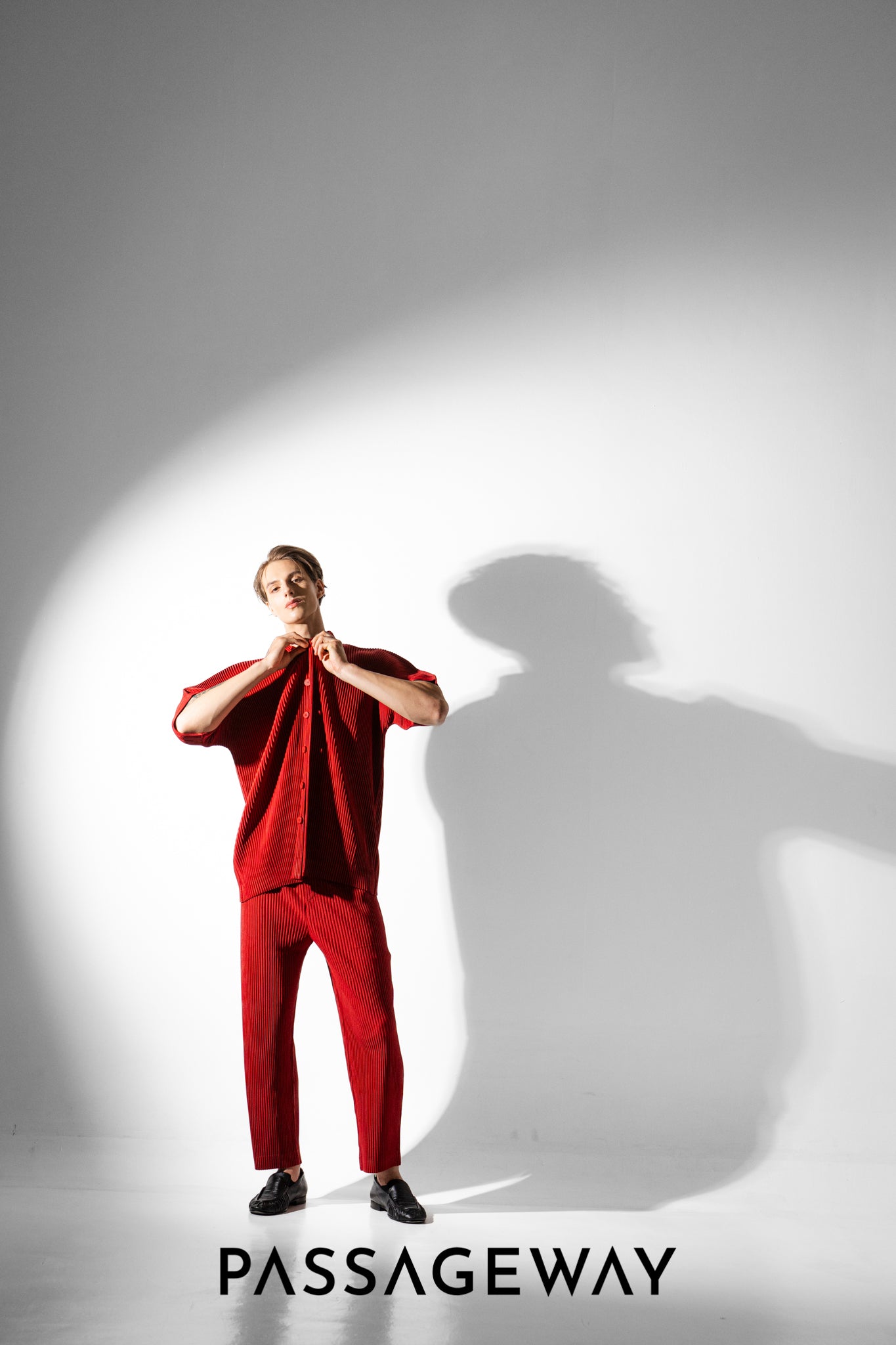 Pleated Regular Shirt