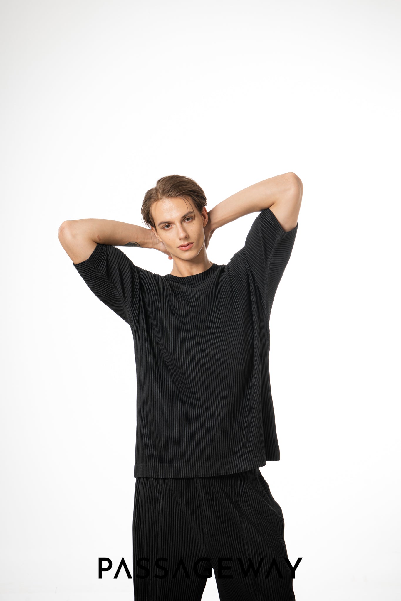 Pleated Regular T-Shirt
