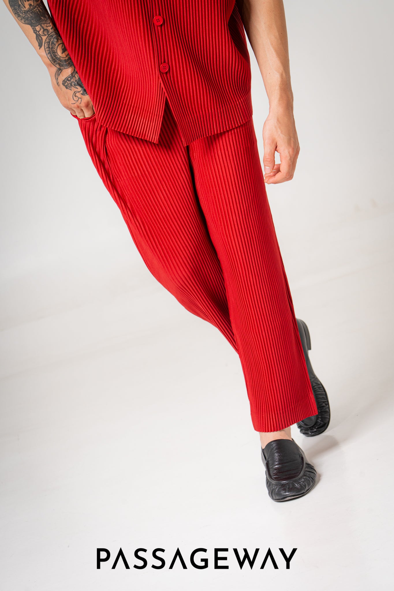 Pleated Trousers
