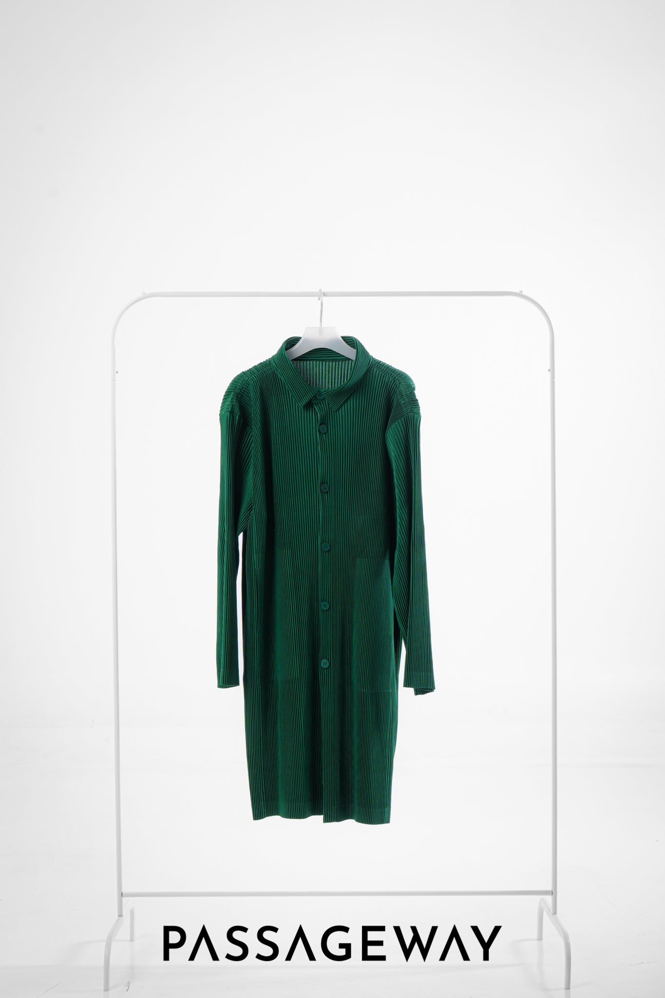 Pleated Overcoat